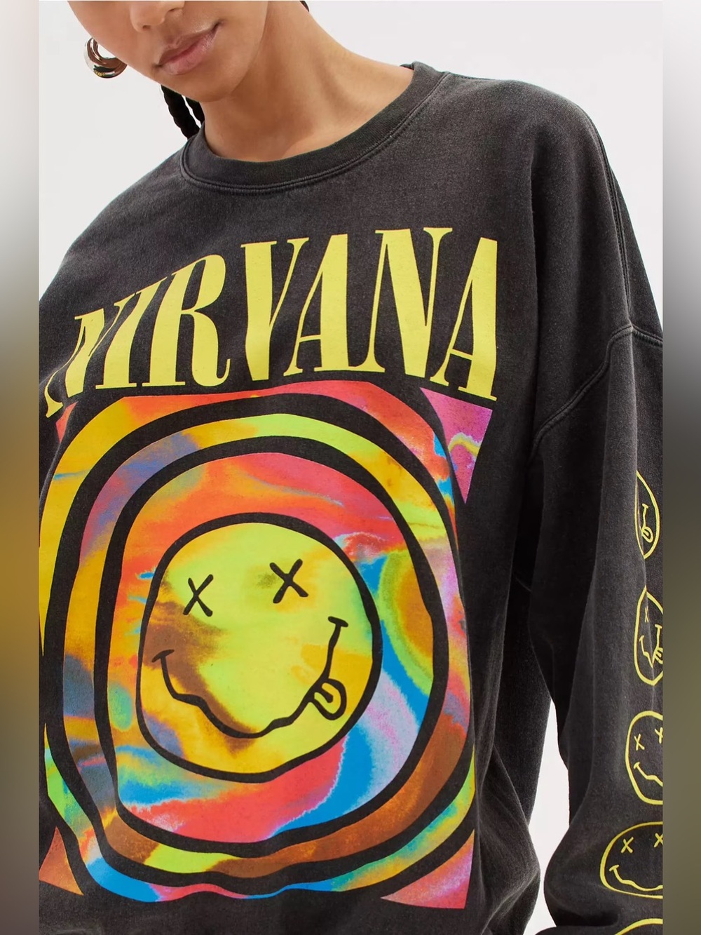 Urban Outfitters Nirvana Crewneck